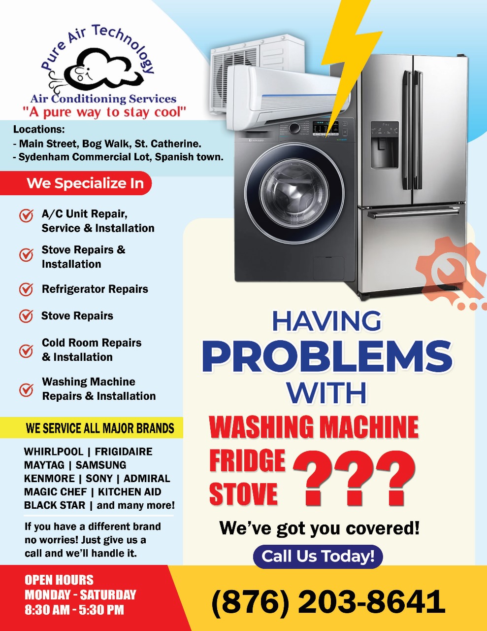 Pure Air Technology – Air Conditioning Services